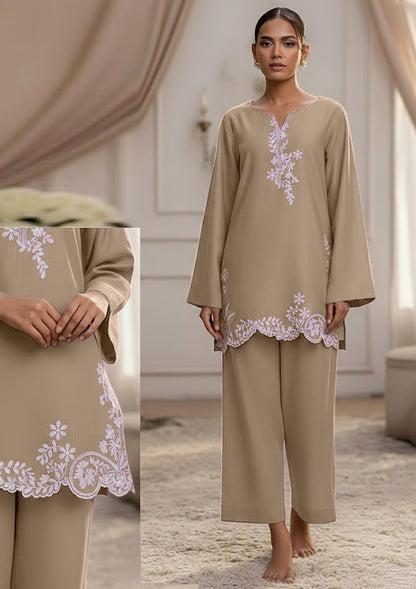 EGO Embroidered Cutwork 2-Piece Suit ✨ Rs 2099/- per suit stitched