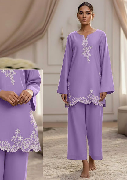 EGO Embroidered Cutwork 2-Piece Suit ✨ Rs 2099/- per suit stitched