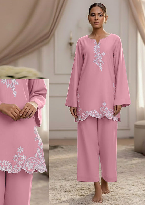 EGO Embroidered Cutwork 2-Piece Suit ✨ Rs 2099/- per suit stitched