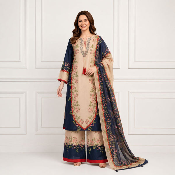FUSION LONG LENGTH 3 PIECE SUIT – PLUS SIZE SERIES SL00252