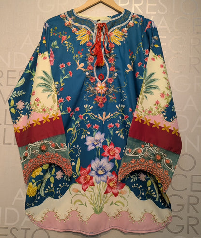 MUZANG FARSHI (Ethnic Inspired) ✨ 2 Piece Embroidered Suit