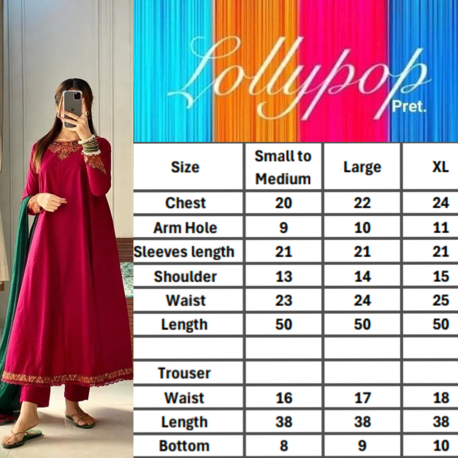 NAQOOSH Inspired Long Length Maxi – 3 Piece Semi Formal Suit