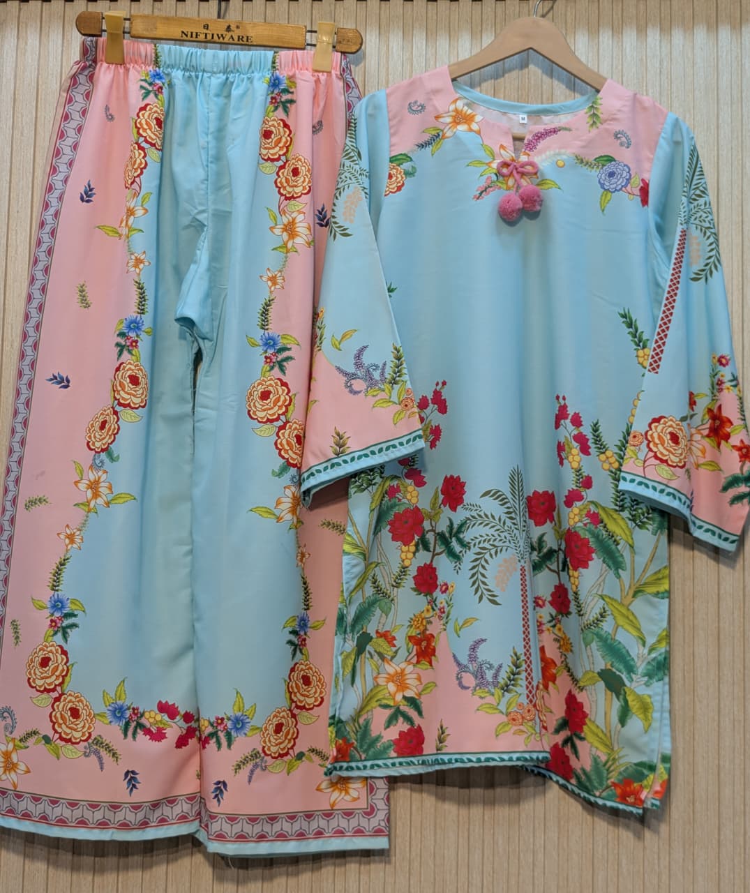 ETHNC INSPIRED — PREMIUM SUMMER SILK 2 PIECE SUIT 🌸 Feroze