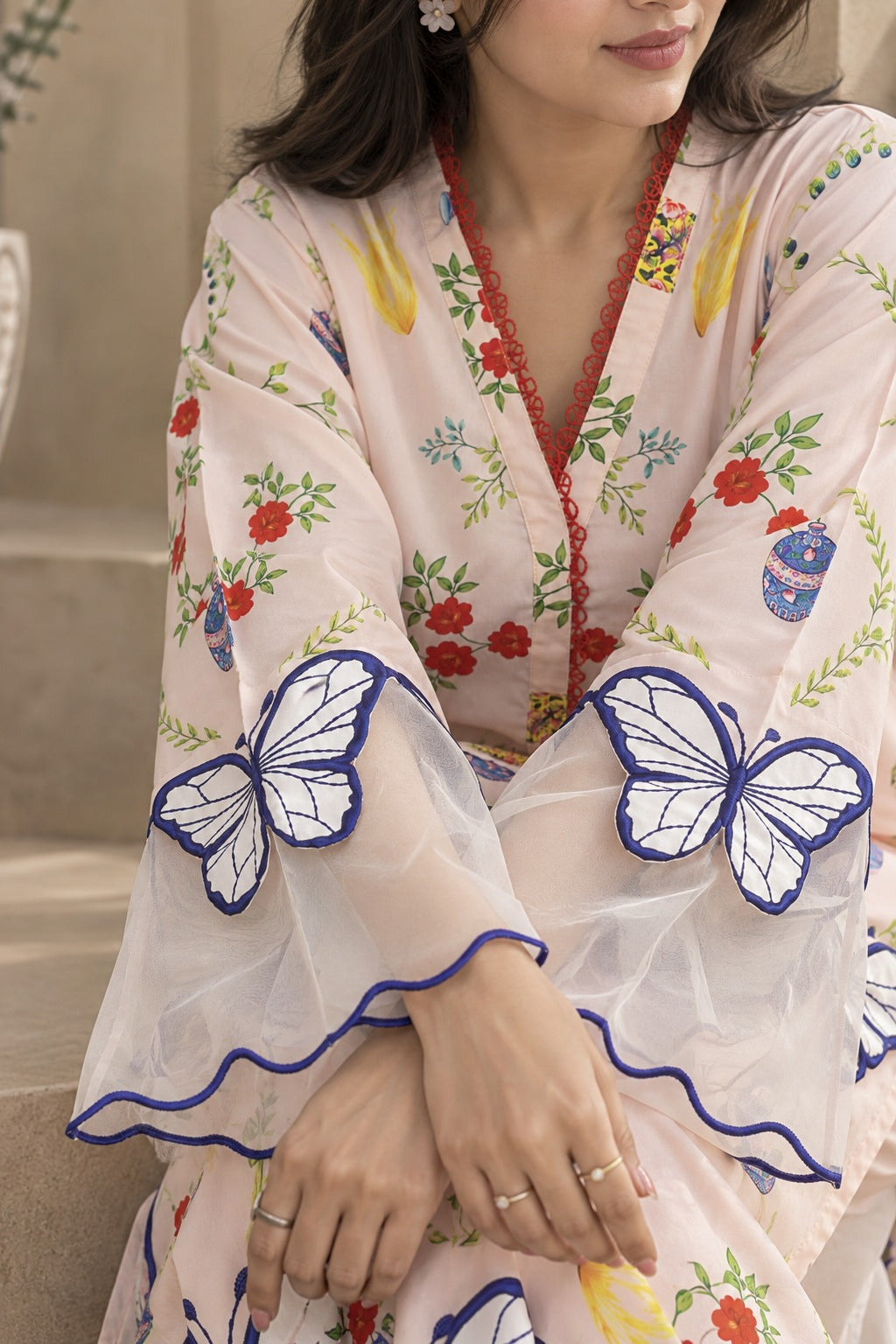 TARANG BY ETHNC INSPIRED SHALWAR SUIT (WHITE)