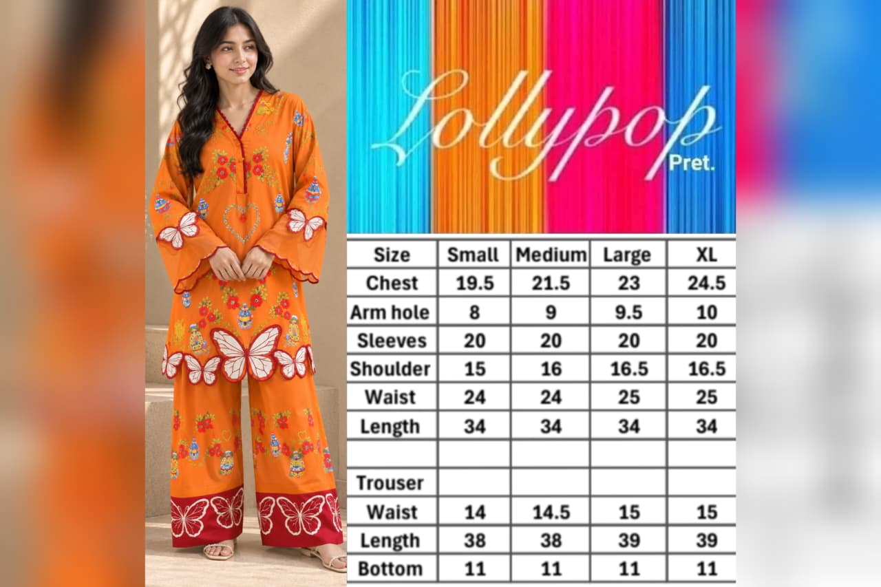 TARANG BY ETHNC INSPIRED SHALWAR SUIT (ORANGE)
