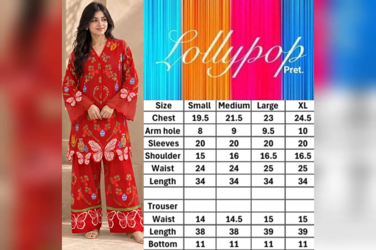 TARANG BY ETHNC INSPIRED SHALWAR SUIT (RED)
