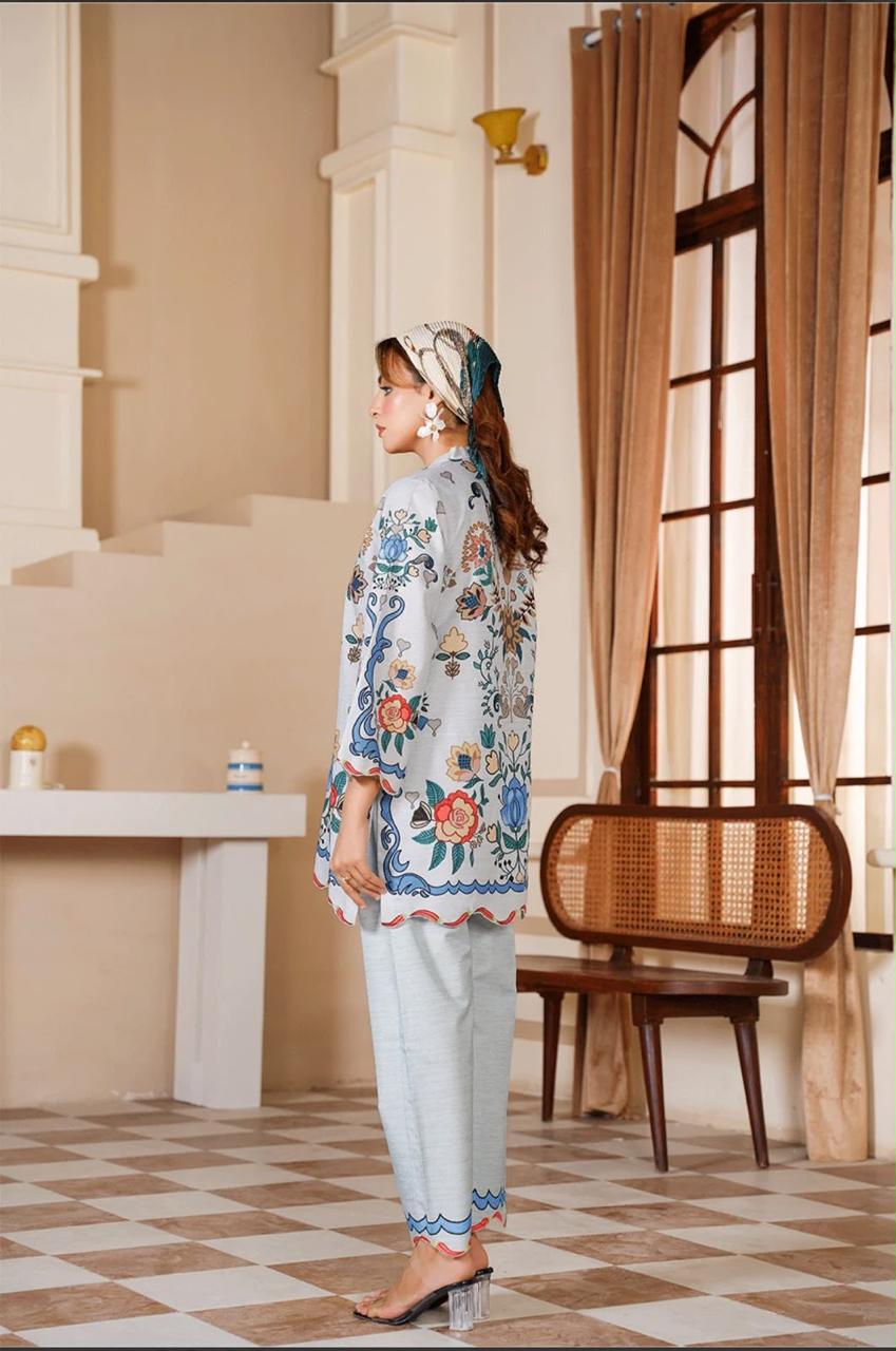 ✨ MUZANG WHITE FARSHI MASTER 2 PIECE SUIT ✨ NORA