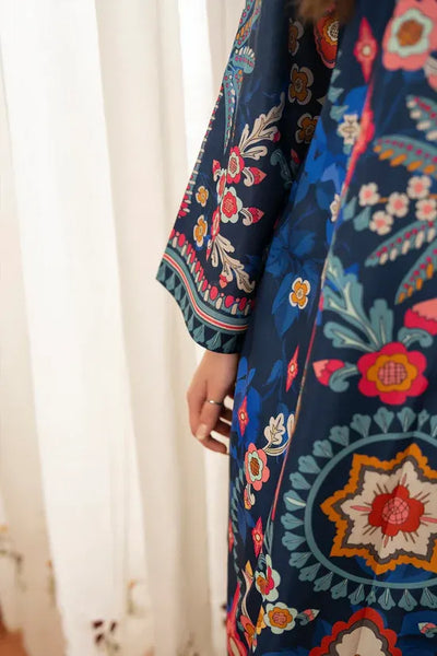 Fusion Printed 2-Piece Suit – Long Shirt || PRICE 2999/- SL00249