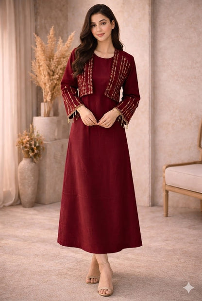 KOTI MAXI FANCY ✨ RS 4499/- HANDWORKED STITCHED SUIT
