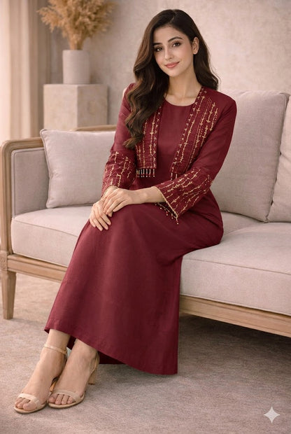 KOTI MAXI FANCY ✨ RS 4499/- HANDWORKED STITCHED SUIT