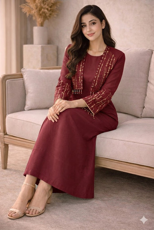KOTI MAXI FANCY ✨ RS 4499/- HANDWORKED STITCHED SUIT